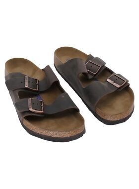 Birkenstock Arizona Soft Footbed Habana Oiled Leather Sandals Size 9M